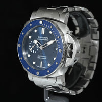 PANERAI | SUBMERSIBLE Blu notte Automatico Ref. PAM01068, Acciaio 43 mm. Scatola e Garanzia Panerai, 2022