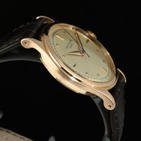 PATEK PHILIPPE | CALATRAVA 18 Kt. Rose Gold, 35 mm. Manual Winding Year 1953 Patek Box and Extract from Archive