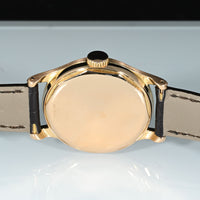 PATEK PHILIPPE | CALATRAVA 18 Kt. Rose Gold, 35 mm. Manual Winding Year 1953 Patek Box and Extract from Archive