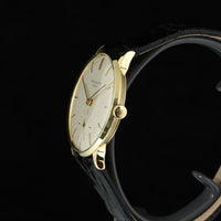 PATEK PHILIPPE | CALATRAVA 18K Yellow Gold, 34 mm. Manual Winding. Year 1965. Patek Philippe Box and Papers.