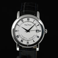 PAUL PICOT | Firshire Ronde 2 Barrel Automatic Date Ref. 4082, Slim / Demi-plate Scatola e Garanzia, 2018