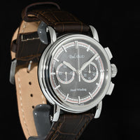 Paul Picot | TECHNICUM Manual winding Chronograph 41 mm Limited Edition 400 Pcs Dark gray dial Ref. 3813.SG