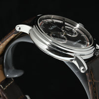 Paul Picot | TECHNICUM Manual winding Chronograph 41 mm Limited Edition 400 Pcs Dark gray dial Ref. 3813.SG