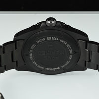Paul Picot | Paul Mariner III Ref. 4351 SG Paul Picot box, 1910s Steel Black PVD, 42 mm.