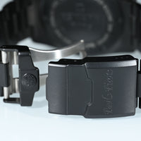 Paul Picot | Paul Mariner III Ref. 4351 SG Paul Picot box, 1910s Steel Black PVD, 42 mm.