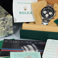 Rolex | Cosmograph DAYTONA 'Big Red' Ref. 6263 Unpolished Rolex box and papers, 1985