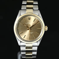 Rolex | Oyster Perpetual Ref. 1005 from 1974 Steel and Yellow Gold 34 mm.