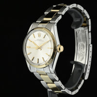 Rolex | Oyster Perpetual Ref. 6551 del 1972 Acciaio e Oro giallo 18 Kt. 31 mm. Bracciale rivetti