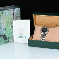 ROLEX | Oyster Perpetual AIR-KING Precision Ref. 14000, acciaio, 34 mm. Scatola e Garanzia Rolex, 2000