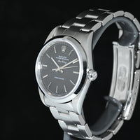 ROLEX | Oyster Perpetual AIR-KING Precision Ref. 14000, acciaio, 34 mm. Scatola e Garanzia Rolex, 2000