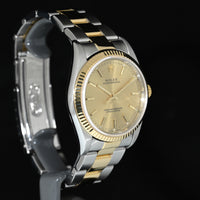 ROLEX | Oyster Perpetual 34 mm. Acciaio/Oro Ref. 14233 Scatola e Garanzia Rolex 1998