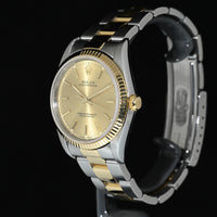 ROLEX | Oyster Perpetual 34 mm. Acciaio/Oro Ref. 14233 Scatola e Garanzia Rolex 1998