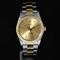 ROLEX | Oyster Perpetual 34 mm. Acciaio/Oro Ref. 14233 Scatola e Garanzia Rolex 1998