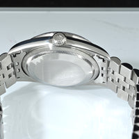 ROLEX | Oyster Perpetual DATEJUST Ref. 16220 Steel, 36 mm. Black Dial - Year 1997