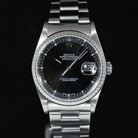 ROLEX | Oyster Perpetual DATEJUST Ref. 16220 Acciaio, 36 mm. Scatola e Garanzia Rolex 2006