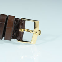 Rolex | Oyster Perpetual Day-Date Ref. 18038 Black dial Oro giallo 18 Kt. Scatola Rolex 1979