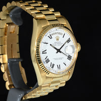 Rolex | Oyster Perpetual DAY-DATE Oro giallo Bracciale President Ref. 1803 Scatola e Garanzia Rolex, anno 1976