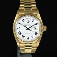 Rolex | Oyster Perpetual DAY-DATE Oro giallo Bracciale President Ref. 1803 Scatola e Garanzia Rolex, anno 1976