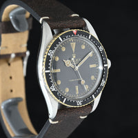 ROLEX | Oyster Perpetual Turn-O-Graph 'Gilt dial' Ref. 6202 from 1963, Steel, 36 mm.