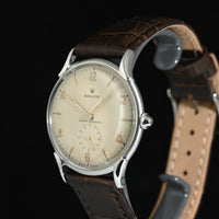 ROLEX | Precision Shock Resisting Ref. 4498 in steel, 35 mm, Manual winding