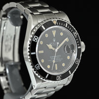 ROLEX | SUBMARINER DATE Ref. 16800 from 1986 Steel, 40 mm.