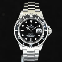 Rolex | SUBMARINER DATE RRR Ref. 16610 Steel, 40 mm. Rolex Box and papers 2008