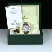 ROLEX | YACHT MASTER Lady Ref. 168622 Rolesium 35 mm. - Rolex box and guarantee, 2005