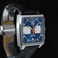 TAG HEUER | MONACO Steve McQueen Ref. CW2113 Steel 38 mm. Box and Papers, 2005