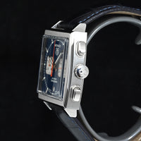 TAG HEUER | MONACO Steve McQueen Ref. CW2113 Steel 38 mm. Box and Papers, 2005