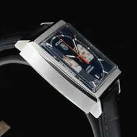 TAG HEUER | MONACO Steve McQueen Ref. CW2113 Steel 38 mm. Box and Papers, 2005