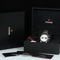 TUDOR | BLACK BAY CHRONO Steel 41 mm. Ref. 79360N, Tudor Box and Warranty, 2021
