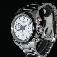 TUDOR | Grantour Flyback chronograph, Acciaio, 42 mm. Ref. 20550N