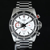 TUDOR | Grantour Flyback chronograph, Acciaio, 42 mm. Ref. 20550N