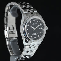 TUDOR | GLAMOUR Date Diamonds, 31 mm, Acciaio, Automatico, Garanzia Tudor, 2014