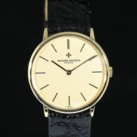 VACHERON CONSTANTIN | Patrimony Classic, 18 kt yellow gold. 31 mm. Manual winding Box and papers, 1981 Ref. 39015