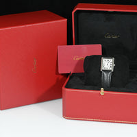 CARTIER | Orologio TANK SOLO Ref. WSTA0030 Scatola e Garanzia Cartier, 2018, Acciaio, Quarzo