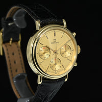 ZENITH | Tricompax 146 HP Chronograph Oro giallo 18 Kt. Carica manuale Anni '90, 37 mm.