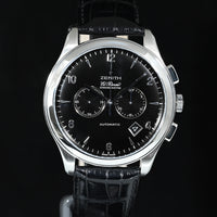 ZENITH | El Primero Chronometer Automatic Chronograph Ref. 03.0520.4002 Zenith box and papers, 2004 steel 44 mm.