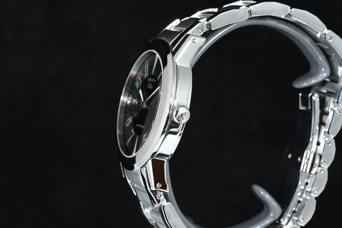 ZENITH | Elite Port Royal Automatic  Date Black Dial Ref. 01/02.0450.680