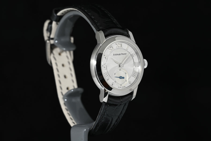 AUDEMARS PIGUET | Jules Audemars Lady, Oro bianco 18 Kt. 28 mm. Carica manuale Ref. 77230BC
