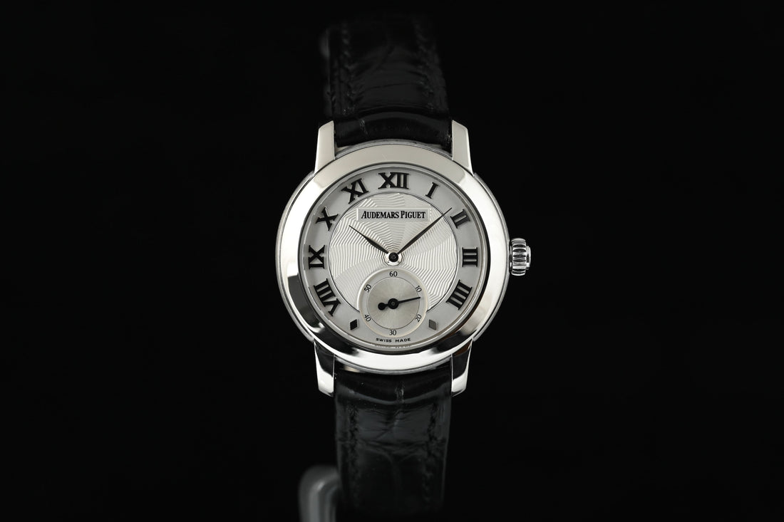 AUDEMARS PIGUET | Jules Audemars Lady, Oro bianco 18 Kt. 28 mm. Carica manuale Ref. 77230BC