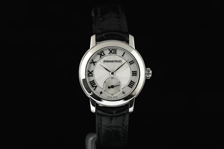 AUDEMARS PIGUET | Jules Audemars Lady, Oro bianco 18 Kt. 28 mm. Carica manuale Ref. 77230BC
