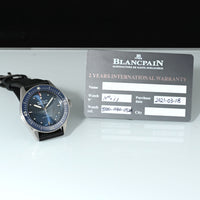 BLANCPAIN | Bathyscaphe Fifty Fathoms Automatic Steel, 38 mm, Warranty, 2021