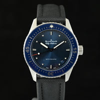 BLANCPAIN | Bathyscaphe Fifty Fathoms Automatic Steel, 38 mm, Warranty, 2021