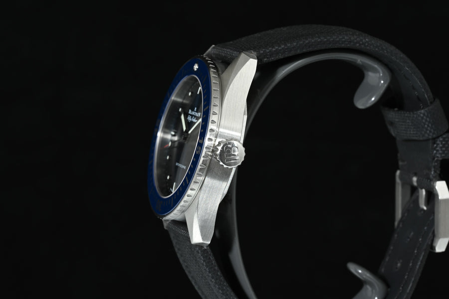 BLANCPAIN | Bathyscaphe Fifty Fathoms Automatic Steel, 38 mm, Warranty, 2021