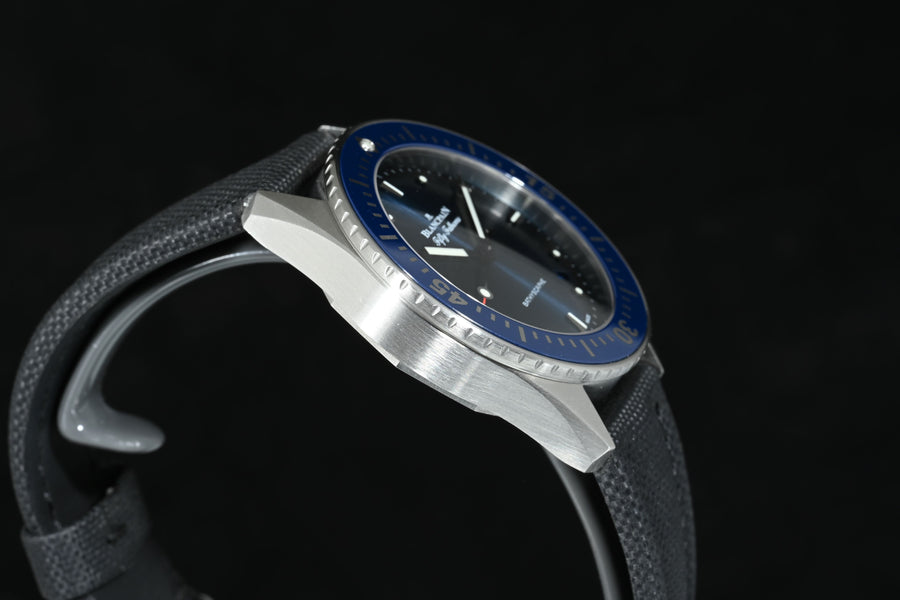 BLANCPAIN | Bathyscaphe Fifty Fathoms Automatic Steel, 38 mm, Warranty, 2021