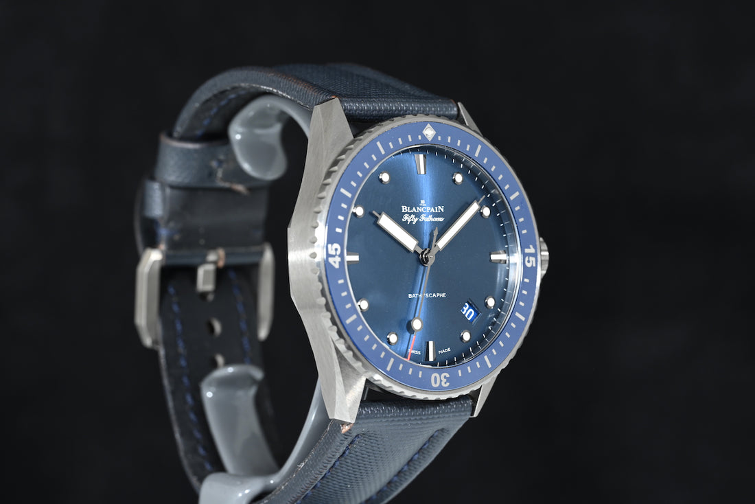 BLANCPAIN | Bathyscaphe Fifty Fathoms Automatic Ceramic, 43.6 mm Box and Warranty, 2017