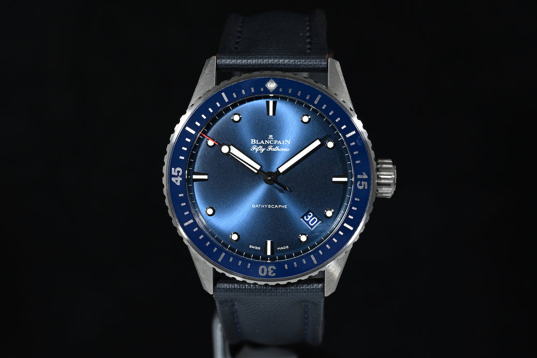 BLANCPAIN | Bathyscaphe Fifty Fathoms Automatic Ceramic, 43.6 mm Box and Warranty, 2017