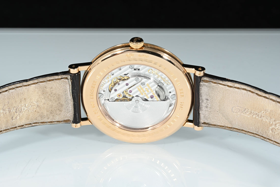 BREGUET | Classique Automatic Extra-thin in 18K rose gold, 40 mm | Ref. 7147BR/12/9WU. Breguet box and papers, 2017