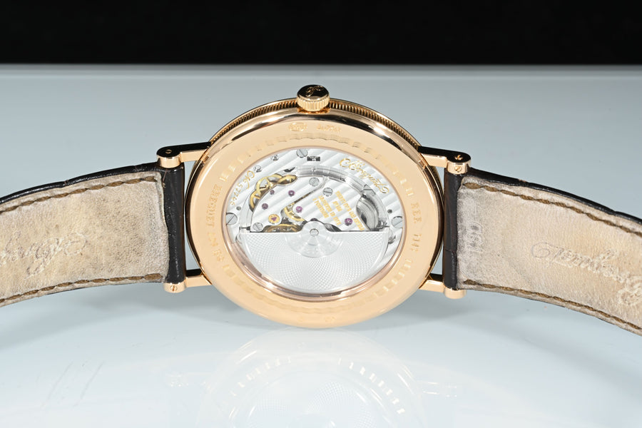 BREGUET | Classique Automatic Extra-thin in 18K rose gold, 40 mm | Ref. 7147BR/12/9WU. Breguet box and papers, 2017